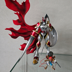 듀크몬 피노키몬 피규어