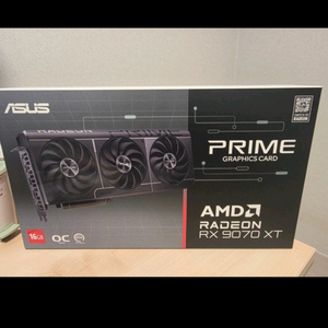 ASUS PRIME RX 9070 XT 그래픽카드