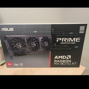 ASUS PRIME RX 9070 XT 그래픽카드
