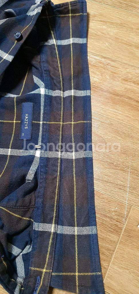 남.95) 헤지스 남성 셔츠 남방 HAZZYS / 남성 캐쥬얼 남방 체크무늬--4