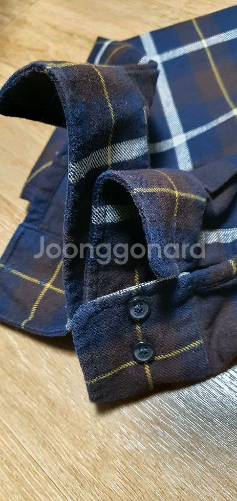 남.95) 헤지스 남성 셔츠 남방 HAZZYS / 남성 캐쥬얼 남방 체크무늬--5