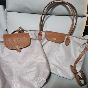 롱샴스타일 백팩+숄더백