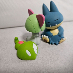 포켓몬 가챠 어깨쿵 먹고자 랄토스 잠자는 지가르데 잘자요 친구들 피규어 리멘트 잠만보 가디안 가샤폰 캡슐토이