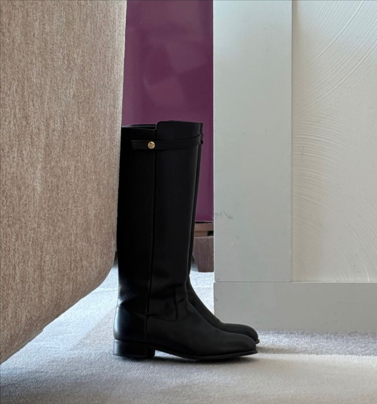 하와 애스콧 롱부츠 220, 3.5cm +비브람 밑창 새상품 풀박 판매합니다.--6