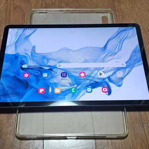 갤럭시탭S8 SM-X706 5g 128G 모델입니다.