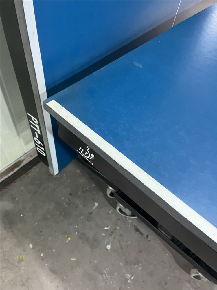 피스 경기용 중고탁구대 ptt 610 이미지