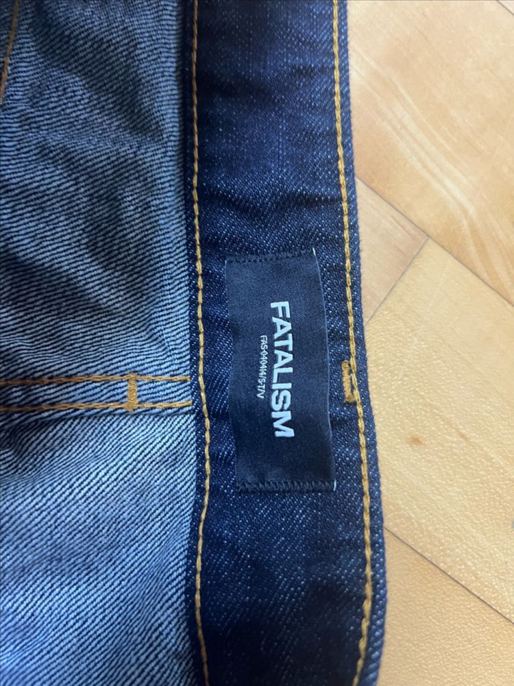 페이탈리즘 #0214 straight fit 인디고 이미지