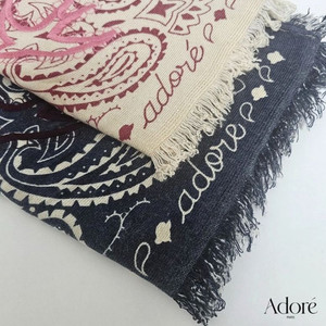 Adore 아도레 아도헤 프랑스 스카프 차콜그레이 새제품