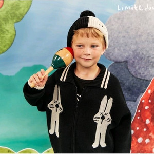 리미떼두두 토끼 니트집업 S 새상품