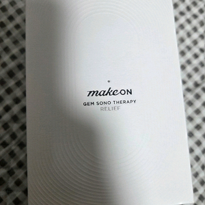 미개봉 메이크온 젬 소노 테라피 릴리프