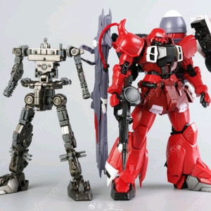 중국 건담 MG 성찬모형 자쿠 2종 일괄