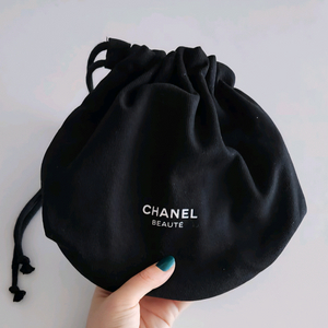 (정품)샤넬 뷰티 복조리 파우치 블랙 /새제품
