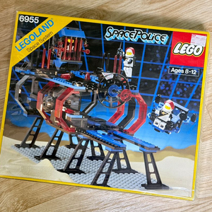 올드 레고 스페이스폴리스 6955 락업 격리 기지
