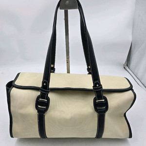 페레가모 캔버스 보스턴백