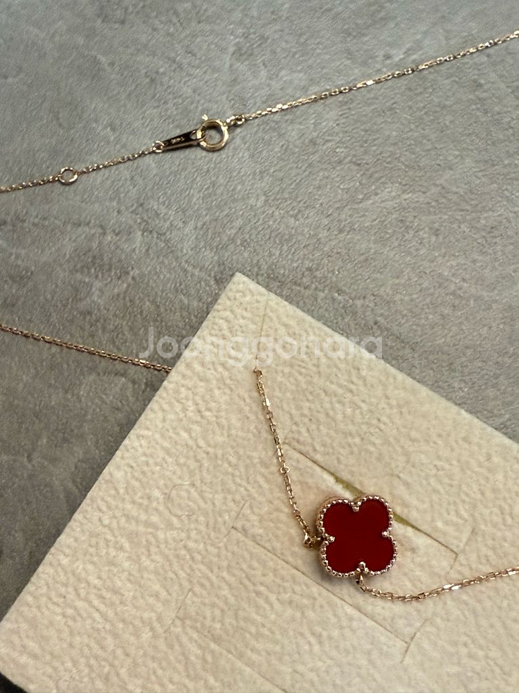 14k크로바 목걸이--8