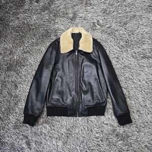자라 양가죽자켓/항공자켓 블루종/남성(XL)/JP965/새상품수준