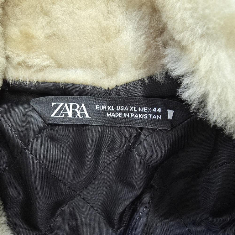 자라 양가죽자켓/항공자켓 블루종/남성(XL)/JP965/새상품수준--2