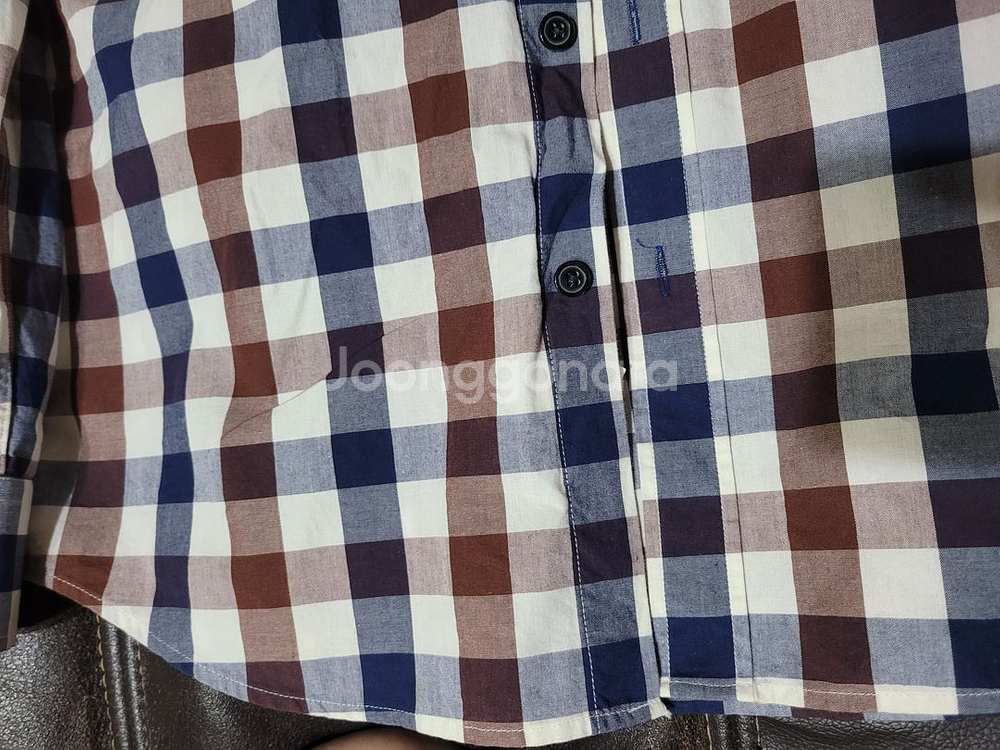 코모도(COMODO) 깅엄체크셔츠 M (주)톰보이(지이크 지오지아 엠비오 티아이포맨 커스텀멜로우)--6