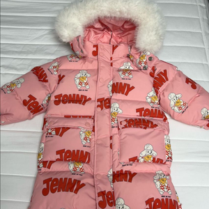 (새상품) 베베드피노 제니 덕다운 패딩 100사이즈