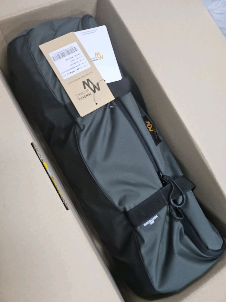 미니멀웍스 블루홀 헥사 타프 차콜 새제품--3