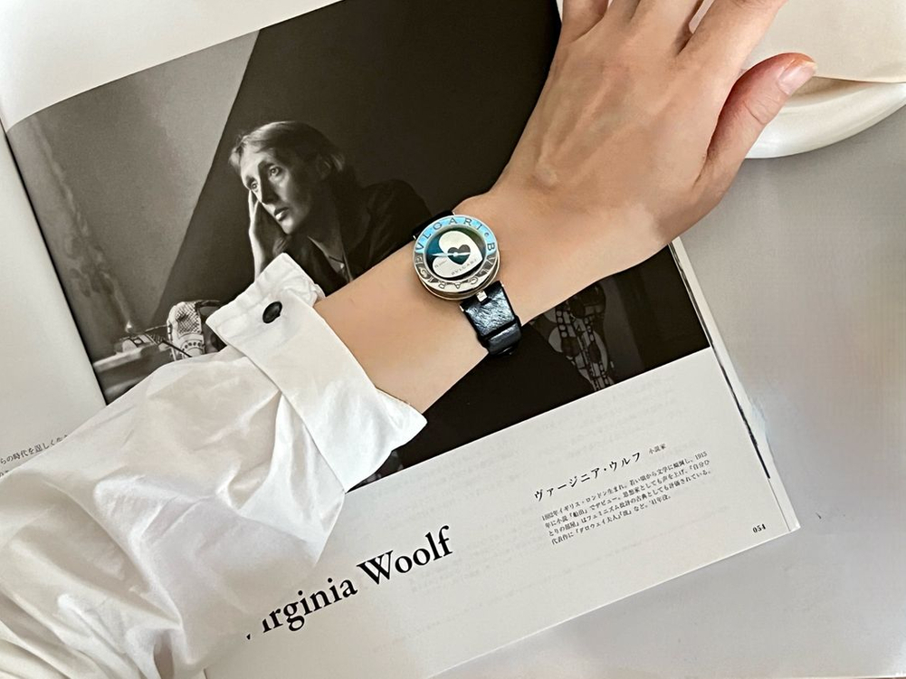 불가리 비제로원 하트 다이얼 시계 / 정품검수 케어 완료--9