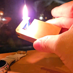 (미개봉) KNNOX 라이터 녹스라이터 실버 한정판(유광)