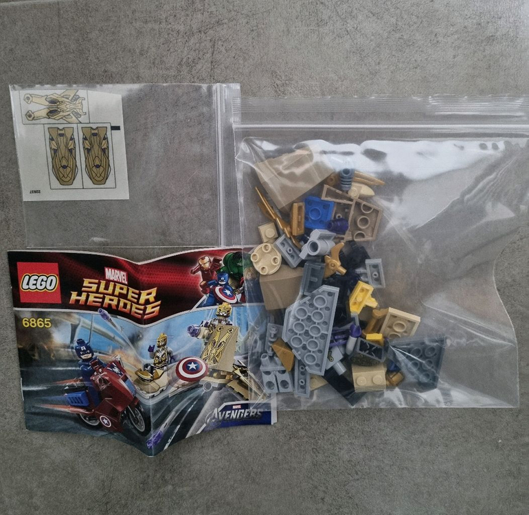 (새제품) 레고 마블 어벤져스1 치타우리 미니피규어+벌크 6865--1