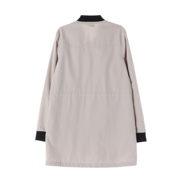 [XL]리복 베이지 롱 바람막이 블루종 집업점퍼--2