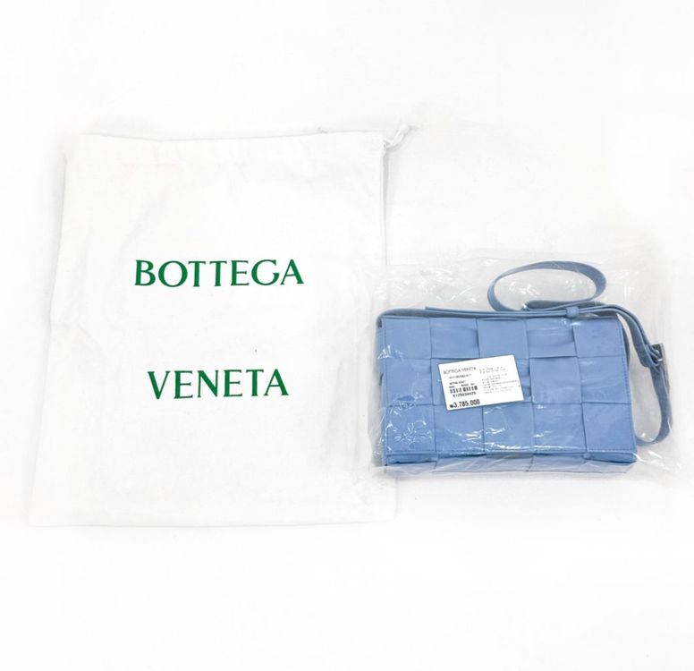 보테가베네타 유광 레더 카세트백 크로스백 윈드스웹트--8