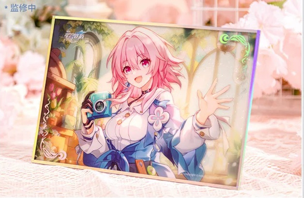 붕괴스타레일 공식 1/7 삼칠이 피규어 초판 특전포함--3