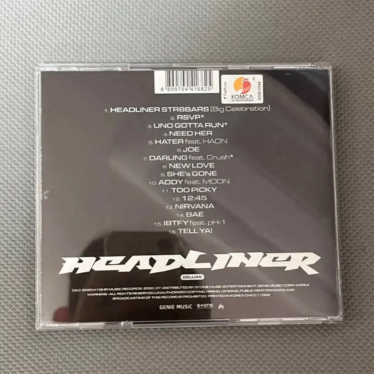 식케이 Sik-K Headliner 디럭스 헤드라이너 단순개봉반--1