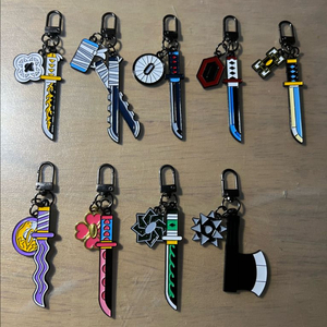 귀멸의칼날 일륜도 키링 이미지