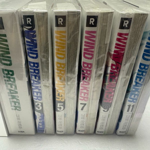 만화책)올초판 미개봉 윈드 브레이커 1-12권 +애니메이트