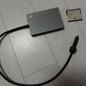 엔젤버드 c fast 리더기 + CFast 2.0 512GB