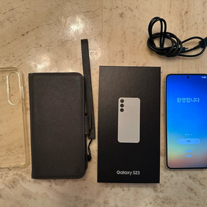 갤럭시s23 256 크림 화이트 S급