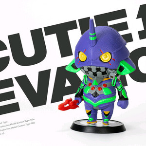 에반게리온 큐티원 cutie1 피규어 일괄 판매