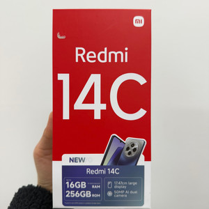 Redmi 레드미 14C 미드나잇블랙 256기가 미개봉