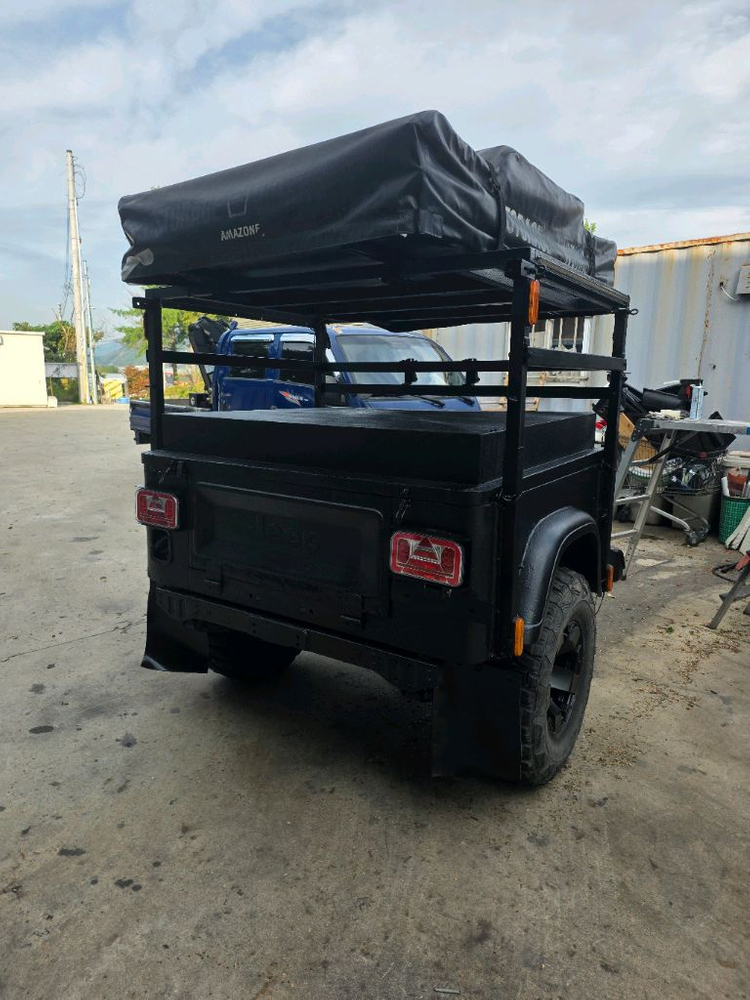 루프탑텐트 구조변경 대행해드립니다. 서류대행 렉스턴 스포츠 칸. 픽업 튜닝차량도 가능 전국가능 이미지