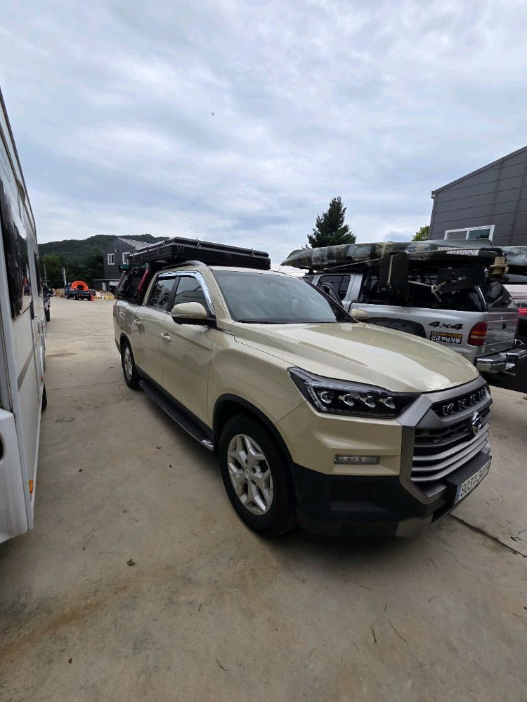 루프탑텐트 구조변경 대행해드립니다. 서류대행 렉스턴 스포츠 칸. 픽업 튜닝차량도 가능 전국가능 이미지