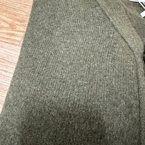 [46] 엘무드 센느 울 브이넥 가디건 카키 이미지