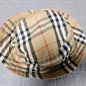버버리 체크 버킷햇 여성 m사이즈