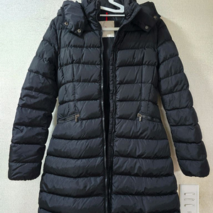 몽클레어 키즈 샤르팔 롱패딩 블랙 12