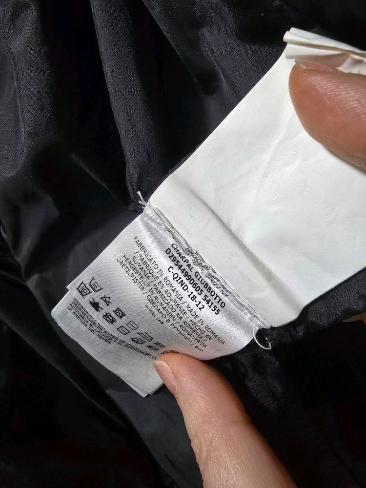 몽클레어 키즈 샤르팔 롱패딩 블랙 12--4