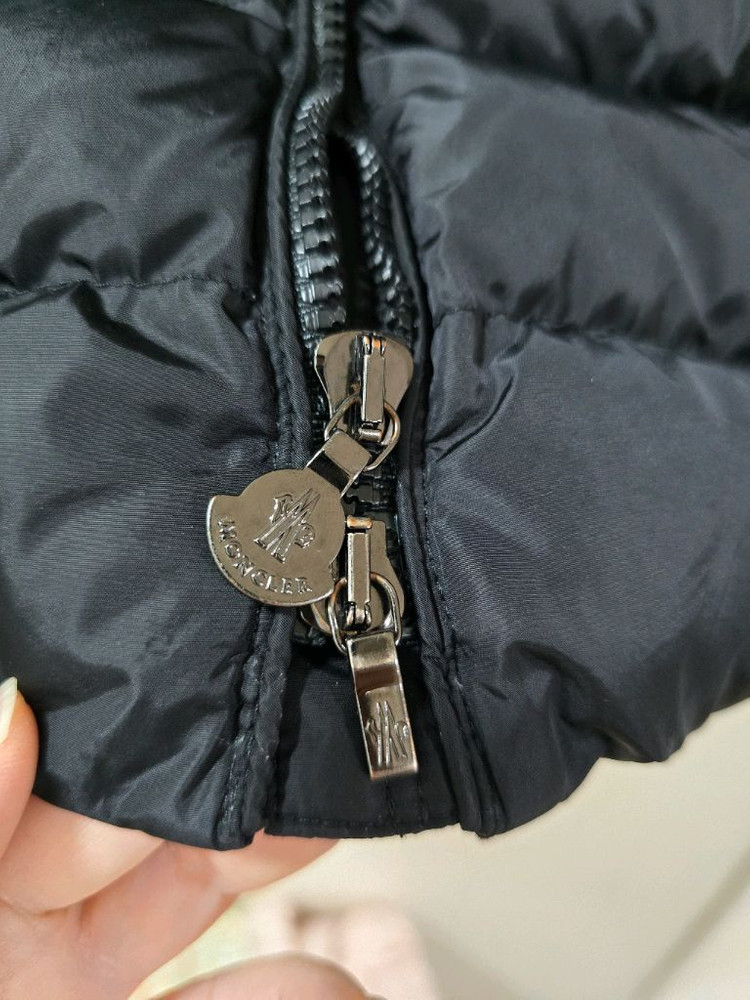 몽클레어 키즈 샤르팔 롱패딩 블랙 12--7