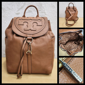 정품 토리버치 가방 여성 가죽 백팩