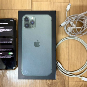 아이폰11 pro 미드나잇그린 256g 판매합니다