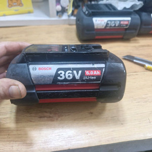 보쉬배터리GBA36V6.0AH HC 고방전배터리 S급 개당가격 이미지