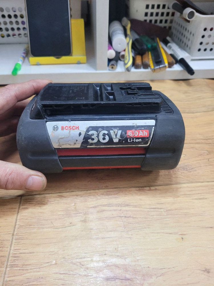 보쉬배터리GBA36V6.0AH HC 고방전배터리 S급 개당가격 이미지