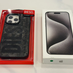[디젤 콜라보 케이스티파이 포함] 아이폰 15 프로맥스 256GB (홍콩판)