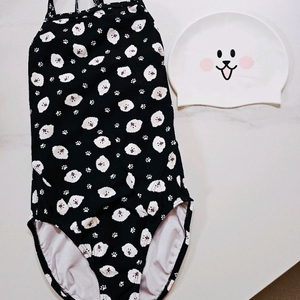 (2회입수) 아레나 퍼피 수영복 90 + 제작수모